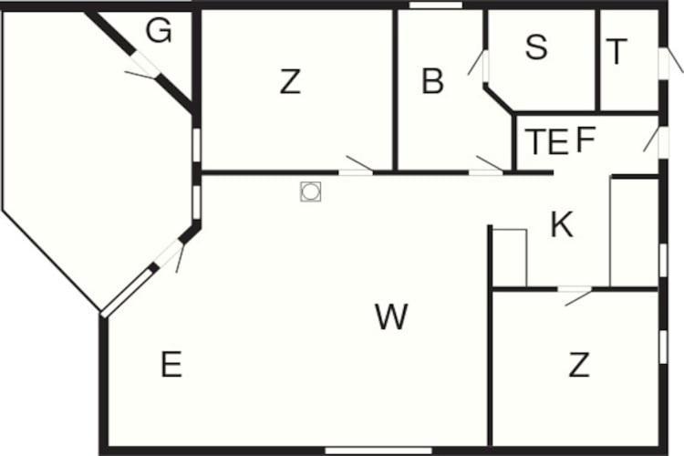 6 Person Holiday Home In 格洛米茨 外观 照片